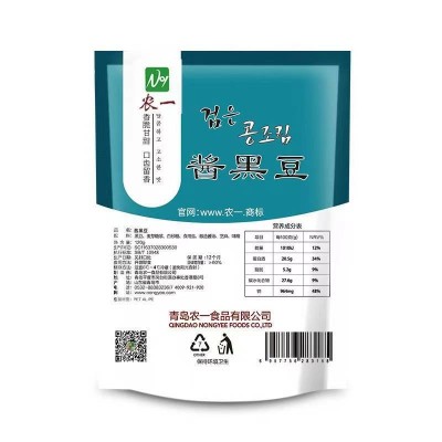 农一  酱黑豆120g*3袋图2