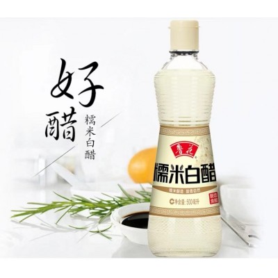 鲁花糯米白醋 500ml*4瓶图3