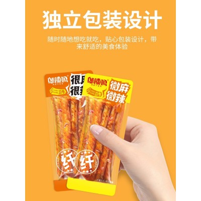 邬辣妈辣条豆卷 500g*2袋 整箱装图3