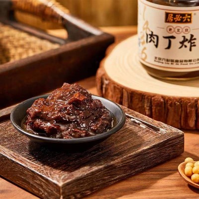 六必居肉丁炸酱 230g/瓶图4