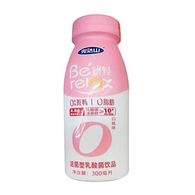 完达山妍轻活菌型乳酸菌饮品 白桃味 300ml图5