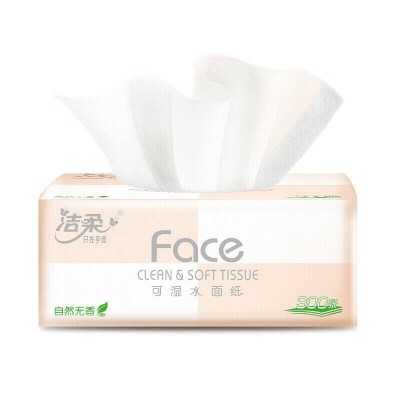 洁柔抽纸粉Face3层柔韧100抽面巾纸* 27包图4