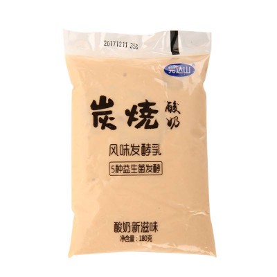 完达山炭烧酸奶 180g 整袋装图5