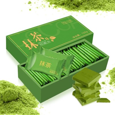 solove100%可可脂纯黑巧克力120g*1盒礼盒装烘焙休闲零食散装无蔗糖黑巧图3