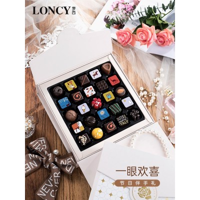 Loncy/萝西高档巧克力礼盒装250g*1盒图3