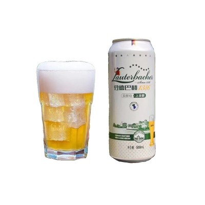 劳德巴赫精酿500ml*12罐德式工艺双酵母9度原浆精酿全麦白啤图2