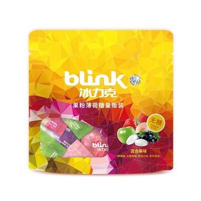 BLink冰力克口香糖无糖薄荷糖润开车喉清新口气冰凉接吻糖15g*2盒图5