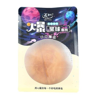 义利乳酸菌味星球面包 68g图2