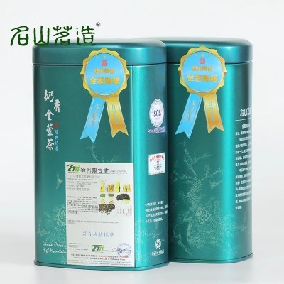 台湾奶香金萱乌龙茶300g 经典奶香悠扬香醇甘甜 高山茶叶名山茗造图2