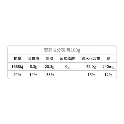 达利园法式软面包 香奶味 360g图3