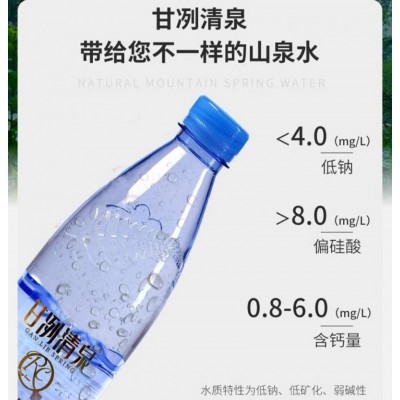 广西九万山水族皇后甘冽小分子极软水350mLX20瓶X2箱瓶整箱图2