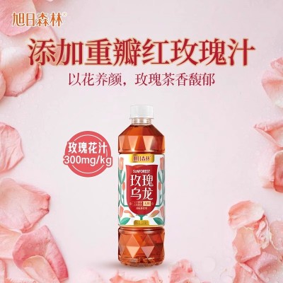 旭日森林 玫瑰味乌龙茶510ml*15瓶0糖0脂0卡无糖整箱健康茶饮饮料图3