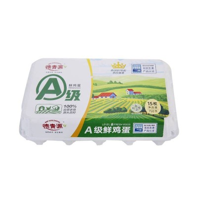 德青源A级鲜鸡蛋15枚750g  / 盒图5