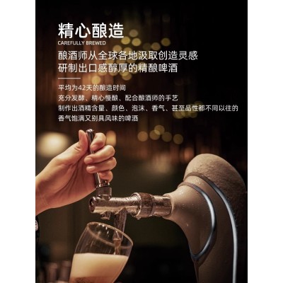 VOLFAS沃夫狼IPA小麦白啤精酿原浆啤酒原装进口单瓶试用568ml*1罐装图2