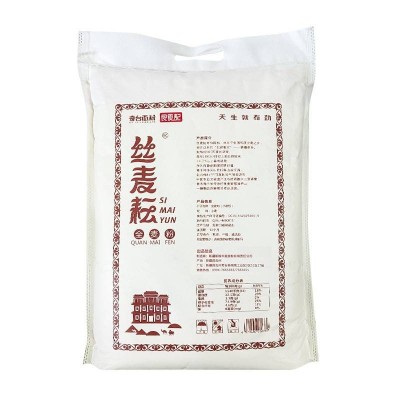 良食记丝麦耘全麦粉精选小麦，筋力适中，粉质细腻5kg/袋图2