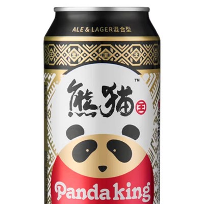 熊猫王9.5°精酿啤酒Panda king国产整箱听装罐装500ml*12听图2