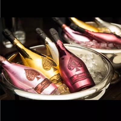 黑桃A香槟粉红香槟 钢琴烤漆750ml*1盒礼盒Armand de Brignac 玫瑰起泡酒图3