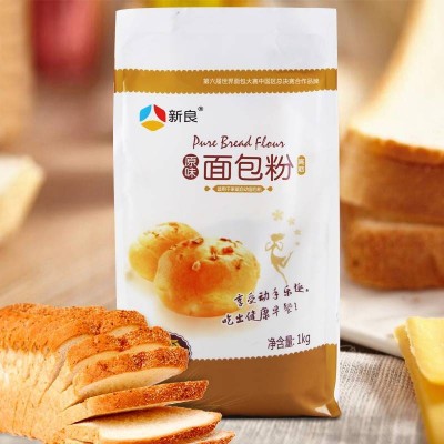 新良原味高筋面包粉好原料好味道用心研磨1kg/袋图2