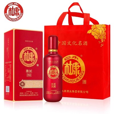 白水杜康试饮白酒52度浓香型粮食酿造礼盒装整箱500ml*6瓶婚庆酒水图5