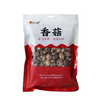 老区山耕香菇250g/袋蘑菇特产菌菇肉厚净重小菌菇图6