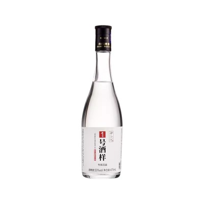 金汾河一号酒样 清香型白酒 53度 475ml*6瓶送礼高度山西白酒光瓶图2