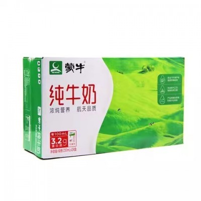 蒙牛纯牛奶250mL*24盒整箱 十箱起 更优惠！图3