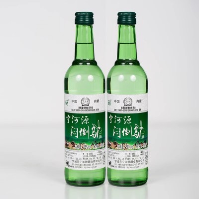 内蒙古闷倒驴酒宁河源68度绿瓶68度500ml草原白酒 草原烈酒6瓶装图4