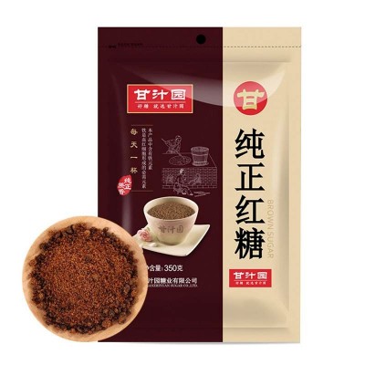 甘汁园纯正红糖赤砂糖350g/袋图3