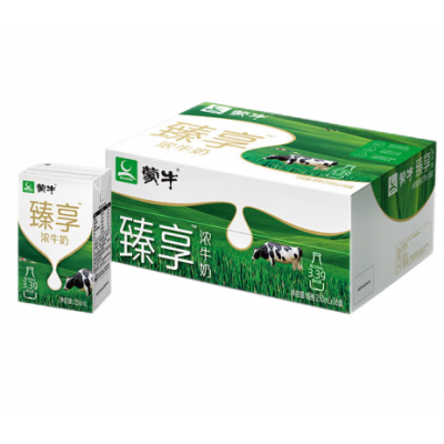 蒙牛臻享浓牛奶利乐枕250ml×16包/箱 十箱起更优惠！图5