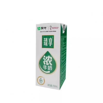 蒙牛臻享浓牛奶苗条包 250ml*10包 整箱装(十件起订）图3