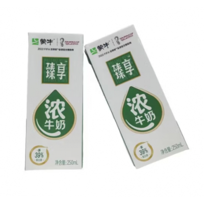 蒙牛臻享浓牛奶苗条包 250ml*12盒 整箱装图3