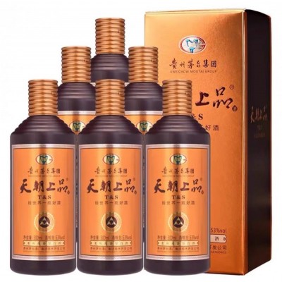 天朝上品53度贵人酒酱香型白酒 500ml*6瓶正品整箱装图5