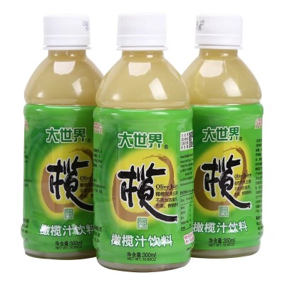 福建特产果汁饮料福州大世界橄榄汁300ml*12瓶箱甘甜夏季解渴图5