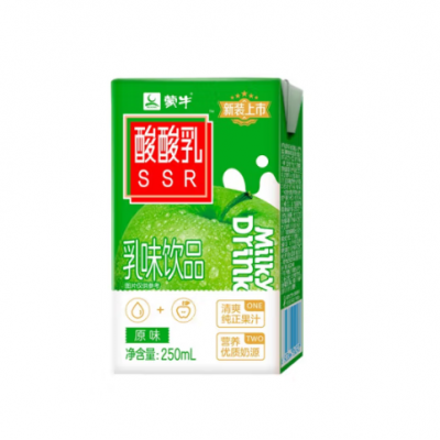 蒙牛 酸酸乳营养乳味饮品原味利乐包 250ml*24包 整箱装图5