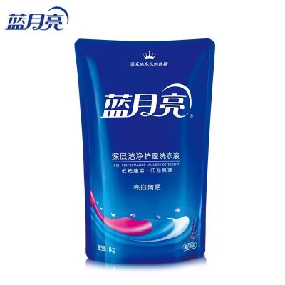 蓝月亮机洗组合装洗衣精选亮白增艳薰衣草2kg瓶装+1kg* 2袋补充图4