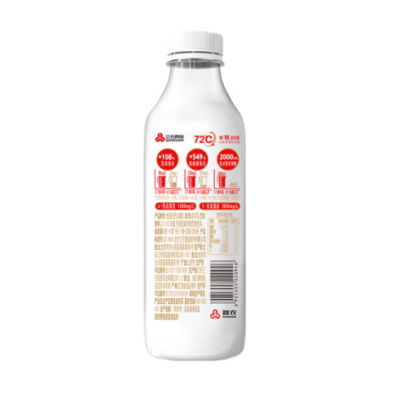 三元72℃鲜牛奶PET 900ml*6瓶 整箱装图4