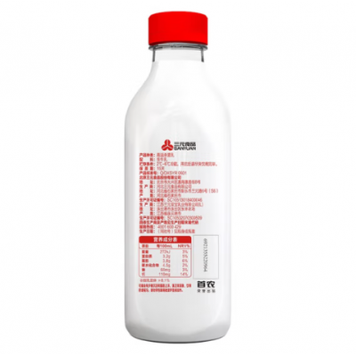 三元鲜活牛乳PET 780ml*2瓶 整箱装图2