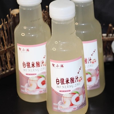 芒果米酿汁风味饮品微醺发酵糯米酒白桃430mL*3瓶网红爆款甜酒果汁果味饮料图3