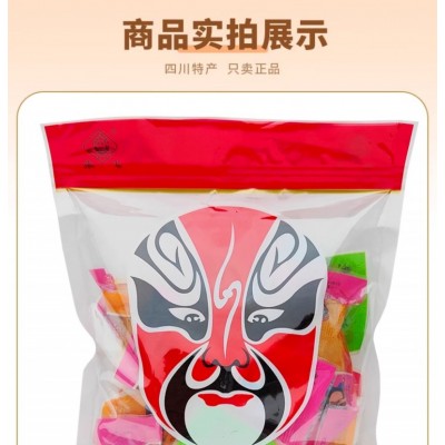 四川特产张飞夹心豆卷豆皮 500g*3袋图3