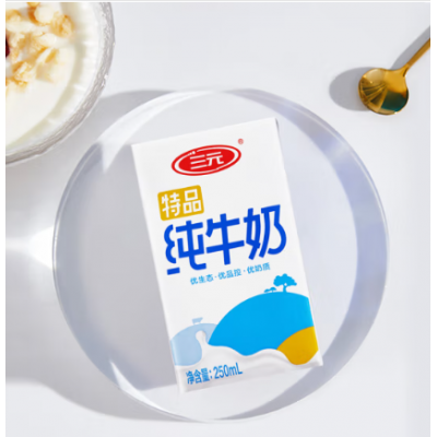 三元特品纯牛奶 250ml*24盒 整箱装图6