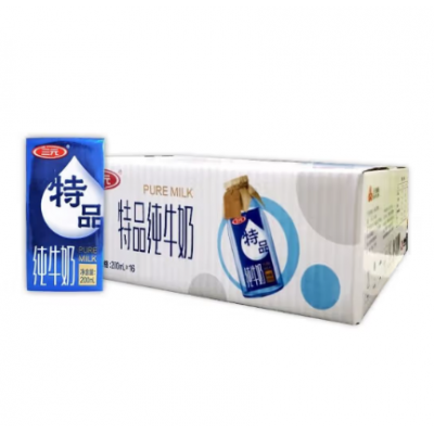 三元特品纯牛奶3.2克乳蛋白 200ml*24盒 整箱装图3