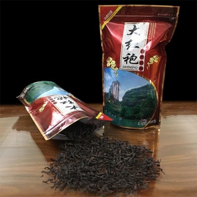 大红袍茶叶 浓香型武夷岩茶 乌龙茶茶叶春茶 新茶 散装袋装500g图3