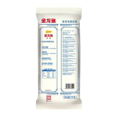 益海嘉里金龙鱼家常系列鸡蛋挂面1kg/袋图2