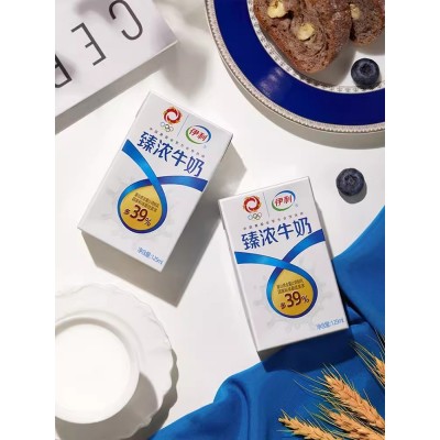 伊利臻浓牛奶mini 125ml*20盒 整箱装(十箱起订)图2