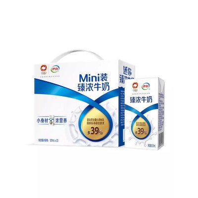 伊利臻浓牛奶mini 125ml*20盒 整箱装(十箱起订)图5