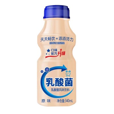 新日期乳酸菌饮品整箱340ml*12瓶早餐酸牛奶益生元风味饮料图5