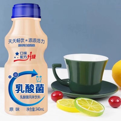 新日期乳酸菌饮品整箱340ml*12瓶早餐酸牛奶益生元风味饮料图4