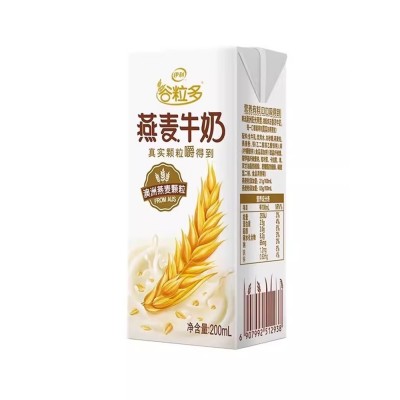 伊利谷粒多燕麦牛奶 200ml*12盒 整箱装图3