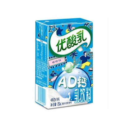 伊利优酸乳250ml*24盒装整箱批发原味ad钙草蓝莓学生早餐酸奶饮料图3