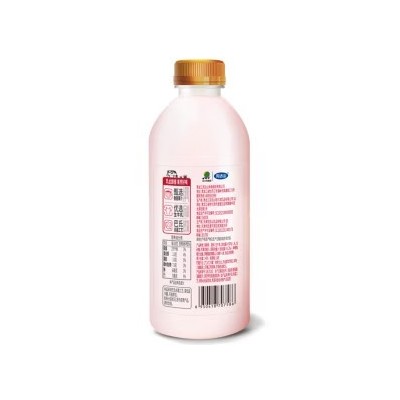 完达山乳此新鲜巴氏杀菌全脂草莓牛奶 650ml*12瓶 整箱装图4